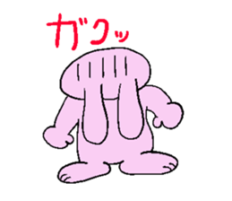 Usa-kun2 sticker #14608388