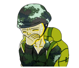 YouthArmy in training sticker #14608433