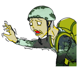 YouthArmy in training sticker #14608435