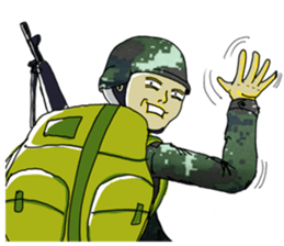 YouthArmy in training sticker #14608436