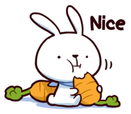 Hyper Bunny (ENG) sticker #14609434