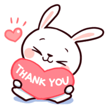 Hyper Bunny (ENG) by Shortie sticker #14609437