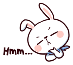 Hyper Bunny (ENG) sticker #14609438