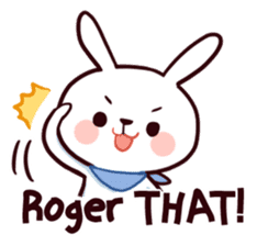 Hyper Bunny (ENG) sticker #14609442