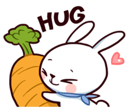 Hyper Bunny (ENG) by Shortie sticker #14609464