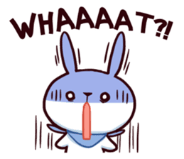 Hyper Bunny (ENG) by Shortie sticker #14609437