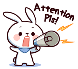 Hyper Bunny (ENG) by Shortie sticker #14609464