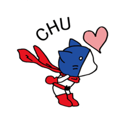 masked-fighter-naago sticker #14609588