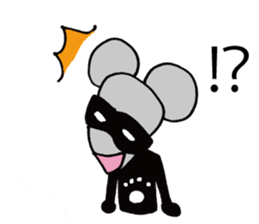 masked-fighter-naago sticker #14609592