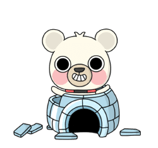 Three bear story 'NamGeug' collection sticker #14610030