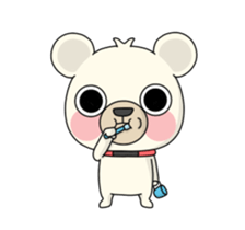 Three bear story 'NamGeug' collection sticker #14610044