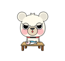Three bear story 'NamGeug' collection sticker #14610045
