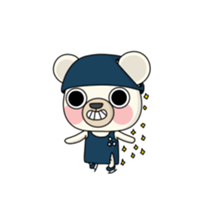 Three bear story 'NamGeug' collection sticker #14610051