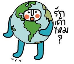 Think Earth sticker #14610898