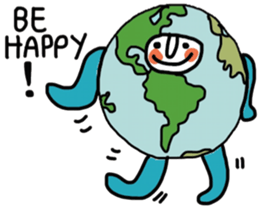 Think Earth sticker #14610925