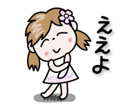 Nico-chan[Osaka dialect to use well] sticker #14611091