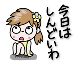 Nico-chan[Osaka dialect to use well] sticker #14611092