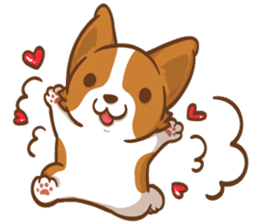 Corgi Dog Kaka - Good Friends vol. 3 sticker #14611160