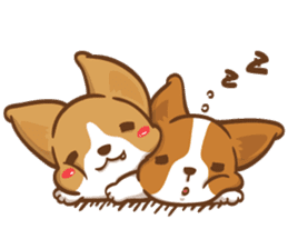 Corgi Dog Kaka - Good Friends vol. 3 sticker #14611174