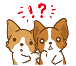 Corgi Dog Kaka - Good Friends vol. 3 sticker #14611182