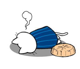 Cat wanderer sticker #14611545