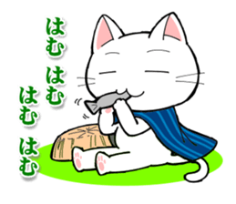 Cat wanderer sticker #14611552