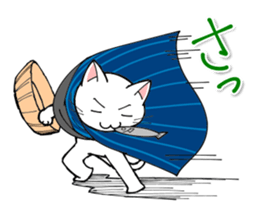 Cat wanderer sticker #14611564