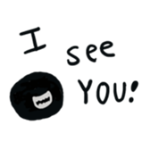 little black sticker #14612128