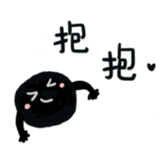 little black sticker #14612148