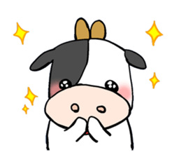 stuffed calf 2 sticker #14612776