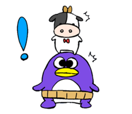 stuffed calf 2 sticker #14612777