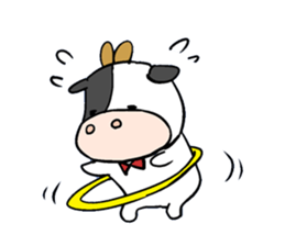 stuffed calf 2 sticker #14612786