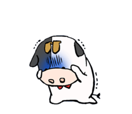 stuffed calf 2 sticker #14612789