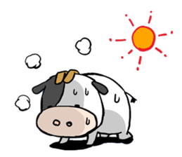 stuffed calf 2 sticker #14612792