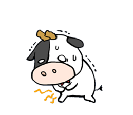 stuffed calf 2 sticker #14612794