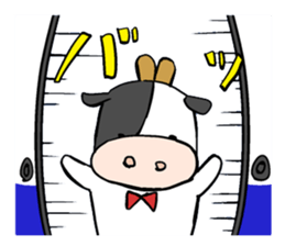 stuffed calf 2 sticker #14612797