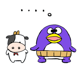 stuffed calf 2 sticker #14612802