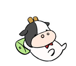 stuffed calf 2 sticker #14612810