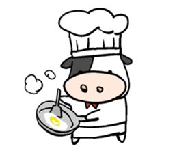 stuffed calf 2 sticker #14612811