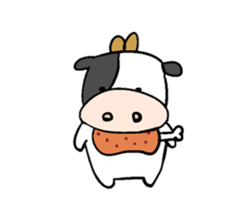 stuffed calf 2 sticker #14612812