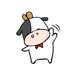 stuffed calf 2 sticker #14612813