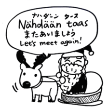 Finnish(Finland)Animals sticker #14613249