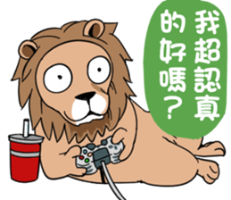 Mad Lion sticker #14613809