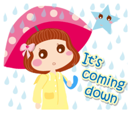 Beauty-Eye girl (English) sticker #14614006