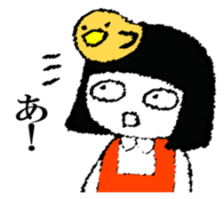 Hanako who is Showa 7. sticker #14614046