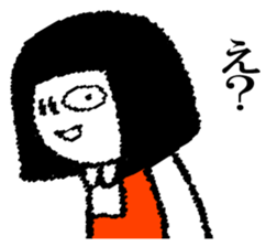 Hanako who is Showa 7. sticker #14614050