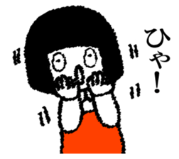 Hanako who is Showa 7. sticker #14614066