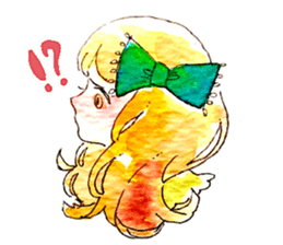 D and C girl sticker #14614086