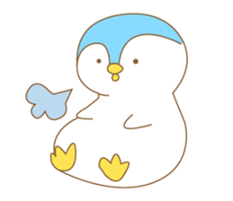 Common penguin sticker #14615181