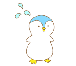 Common penguin sticker #14615191